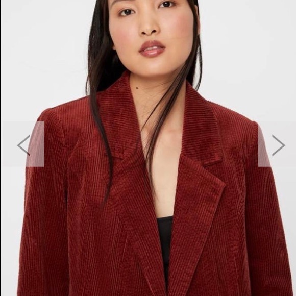 Maroon Corduroy Blazer 🏷 - Picture 5 of 14